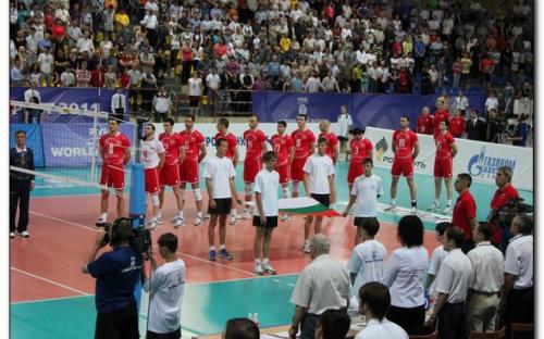Мировая лига по волейболу, Россия - Болгария