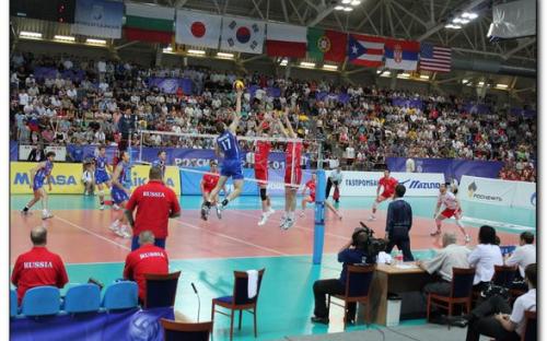 Мировая лига по волейболу, Россия - Болгария
