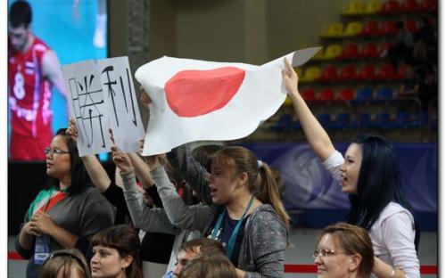 Мировая лига по волейболу, Россия - Япония